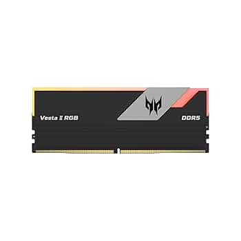 Predator Vesta II DDR5 RGB 32GB(16×2) Acer Predator Vesta II RGB DDR5 RAM 32GB (16GBx2) 6000MHz